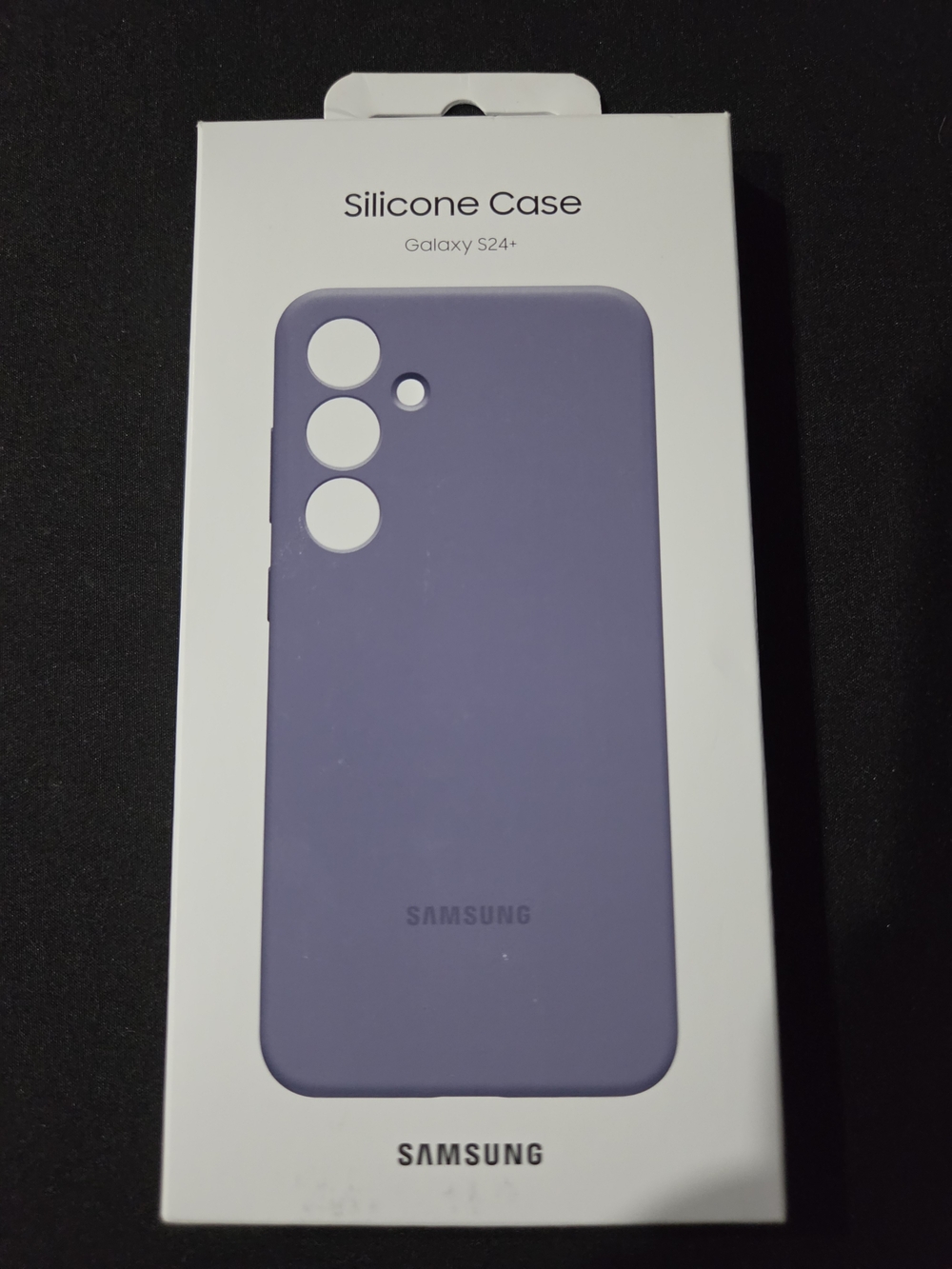 Samsung Silicone Case for Galaxy S24+ – Lavender